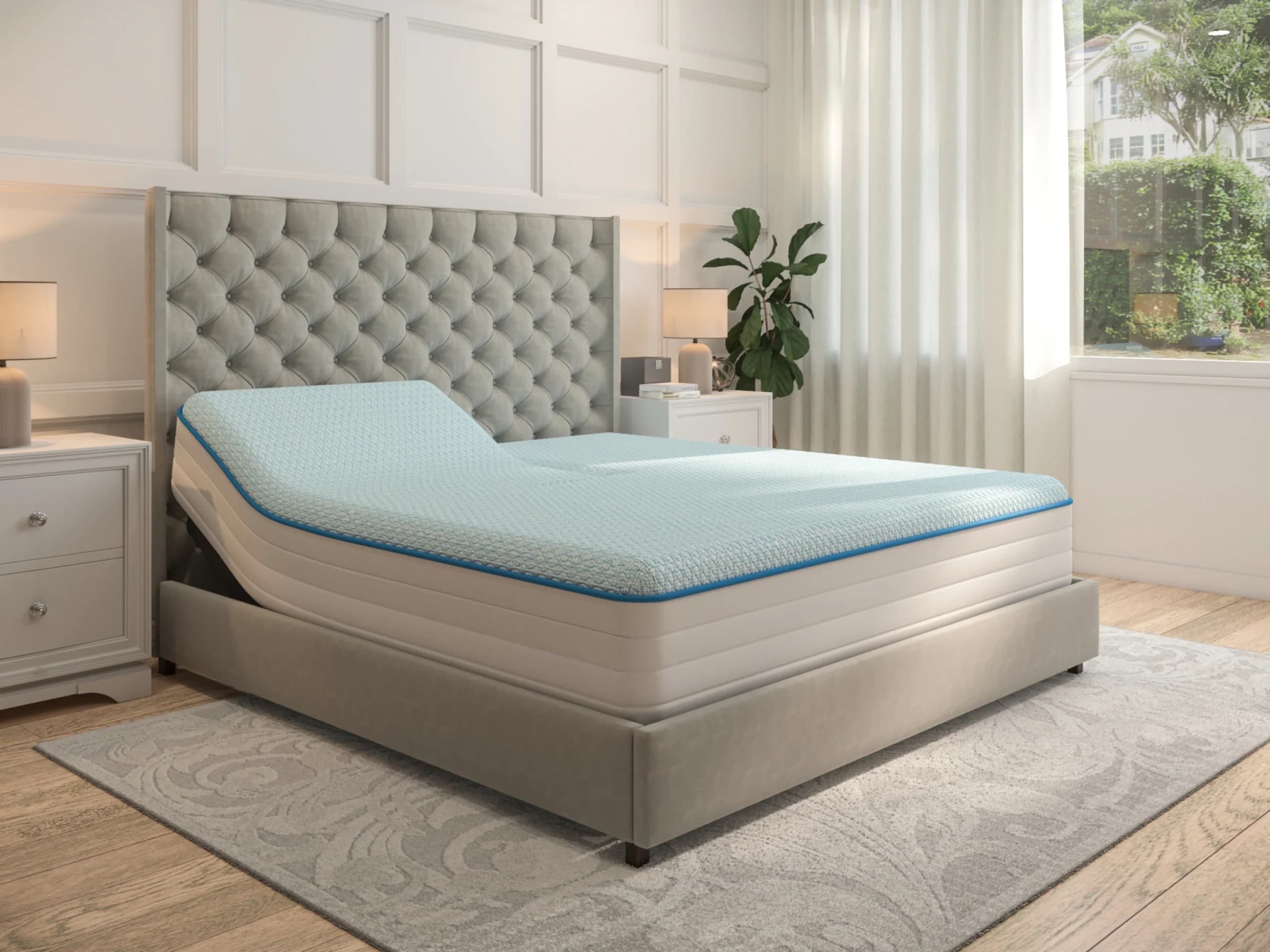 hybrid plus natural adjustable mattress