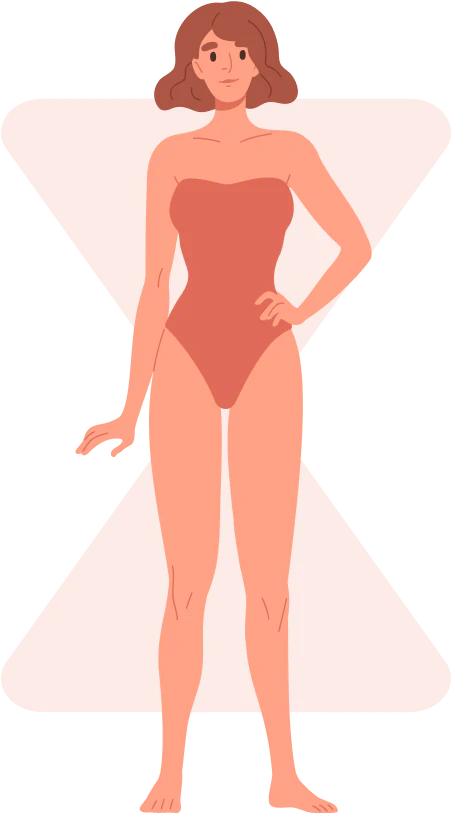 body type hour glass