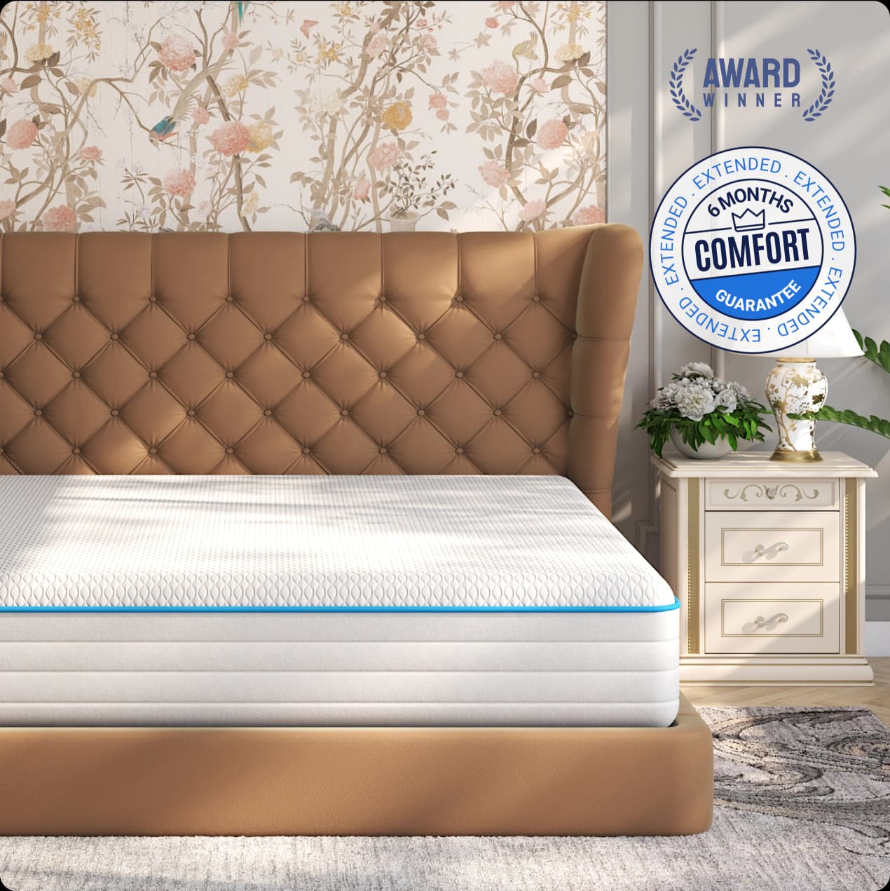 Quantum™ Collection includes an extended 6-month comfort guarantee