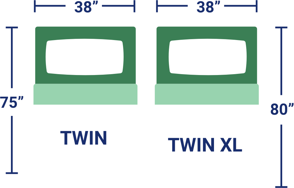twin mattress 6 inches
